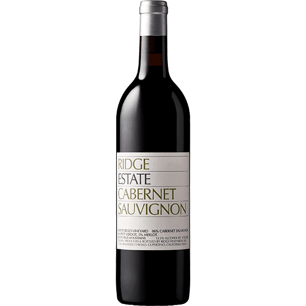 Ridge 2020 Cabernet Sauvignon Estate HALF BOTTLE
